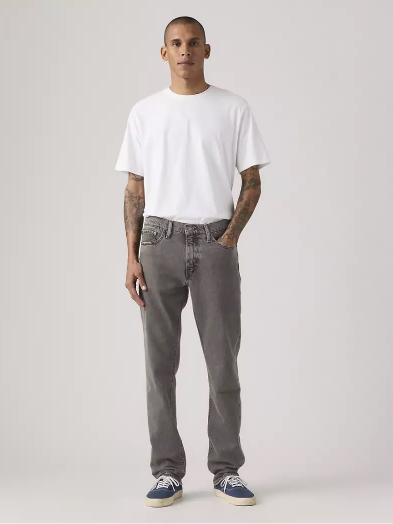 Levi's Premium 511 Slim Fit Authentic Soft Men's Jeans 36x34 #045115831 Grey